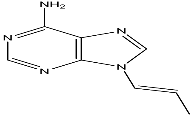 Tenofovir Disoproxil Fumarate IP Impurity K  Tenofovir Disoproxil USP RC B  Tenofovir 9-Propenyl Impurity